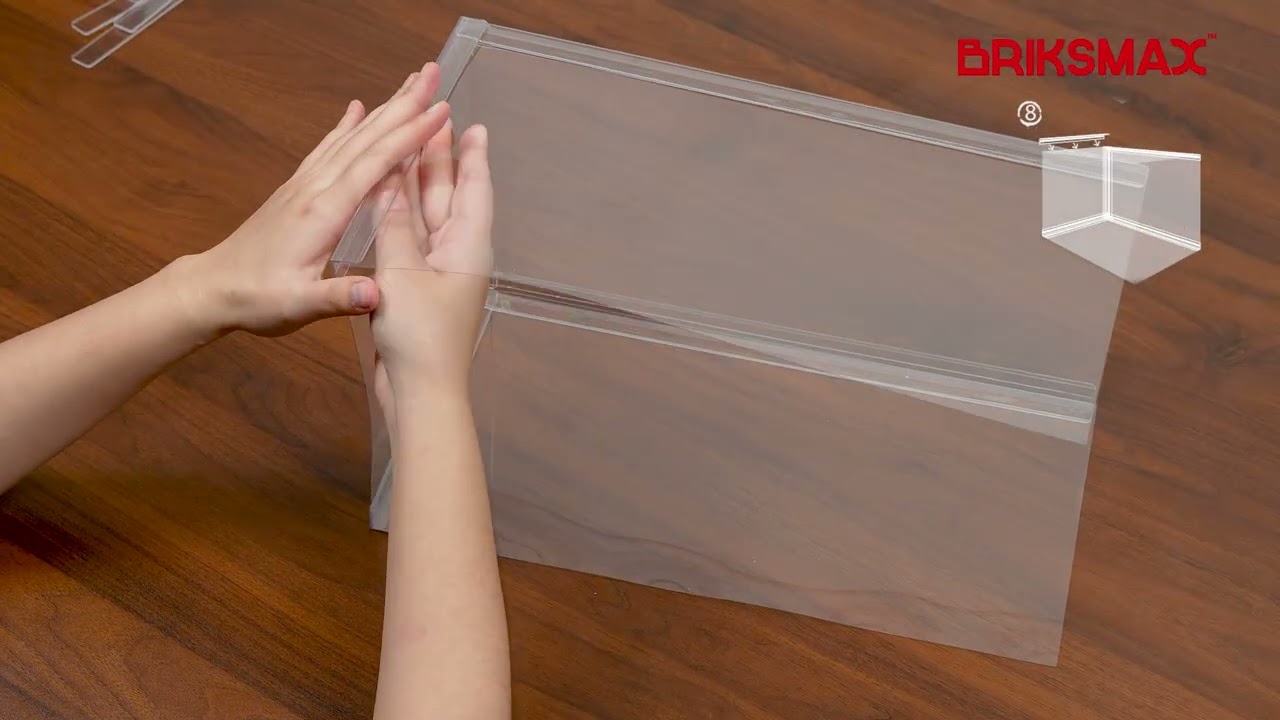 【BXDB-005 Installation】Briksmax LEGO Display Case – Protect Your Builds（Medium）