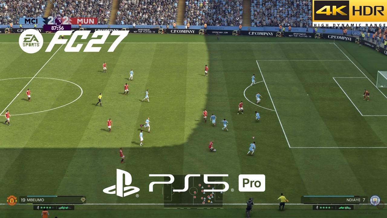 EA Sports FC 27: Геймплей на PS5 Next Gen в 4K HDR 60 FPS