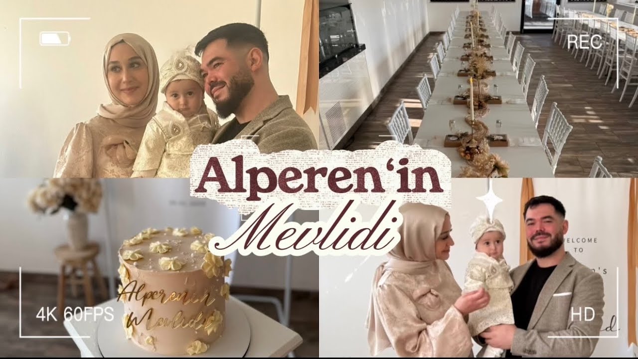 Alperen‘in Mevlidi 🤍 Tüm hazırlıklar | Hediyelik yapımı