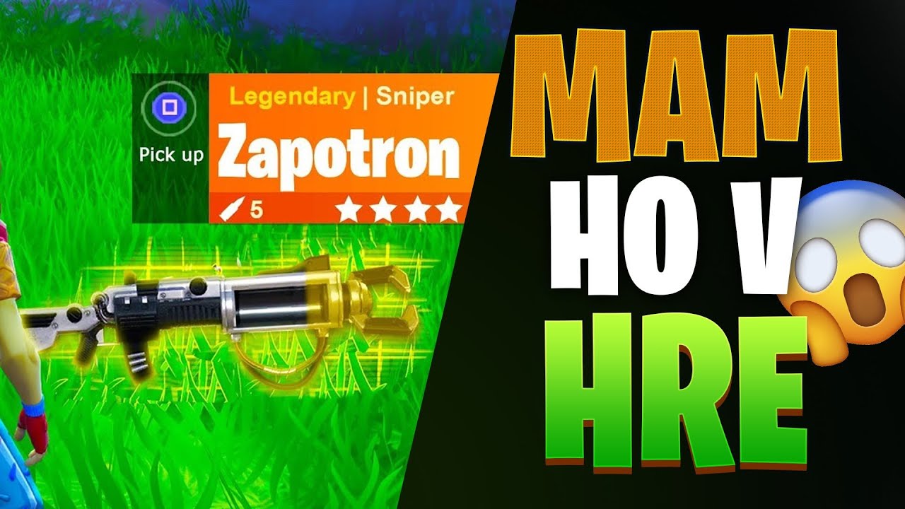 Z&iacute;skal som ZAPOTRON! 😱 Najvz&aacute;cnej&scaron;ia Zbraň