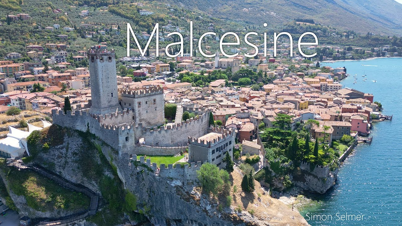 Malcesine / Lake Garda / Italy - with 4K DJI Mini 3 Drone Video