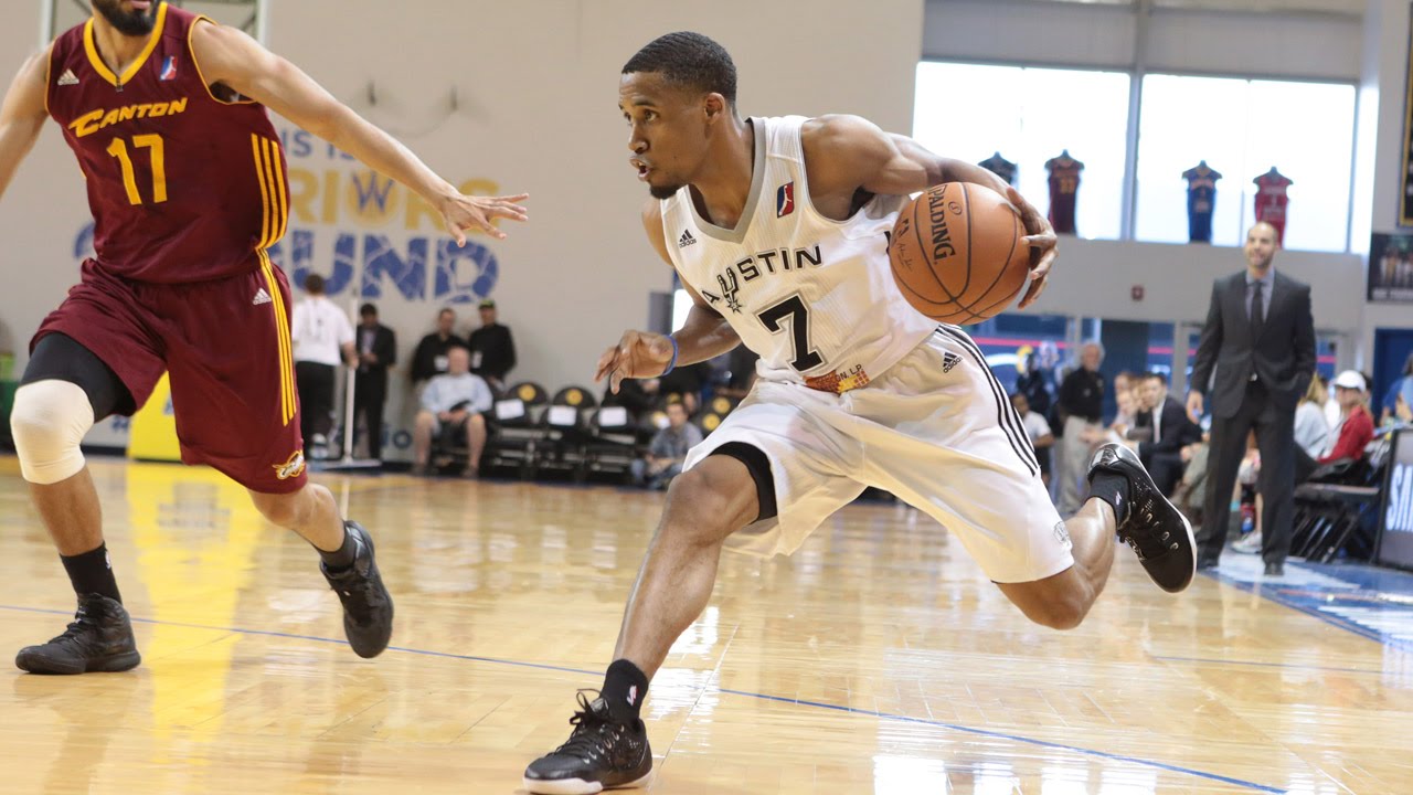 Spurs' Bryce Cotton GOES OFF for 40 points (8 threes) at NBA D-League Showcase