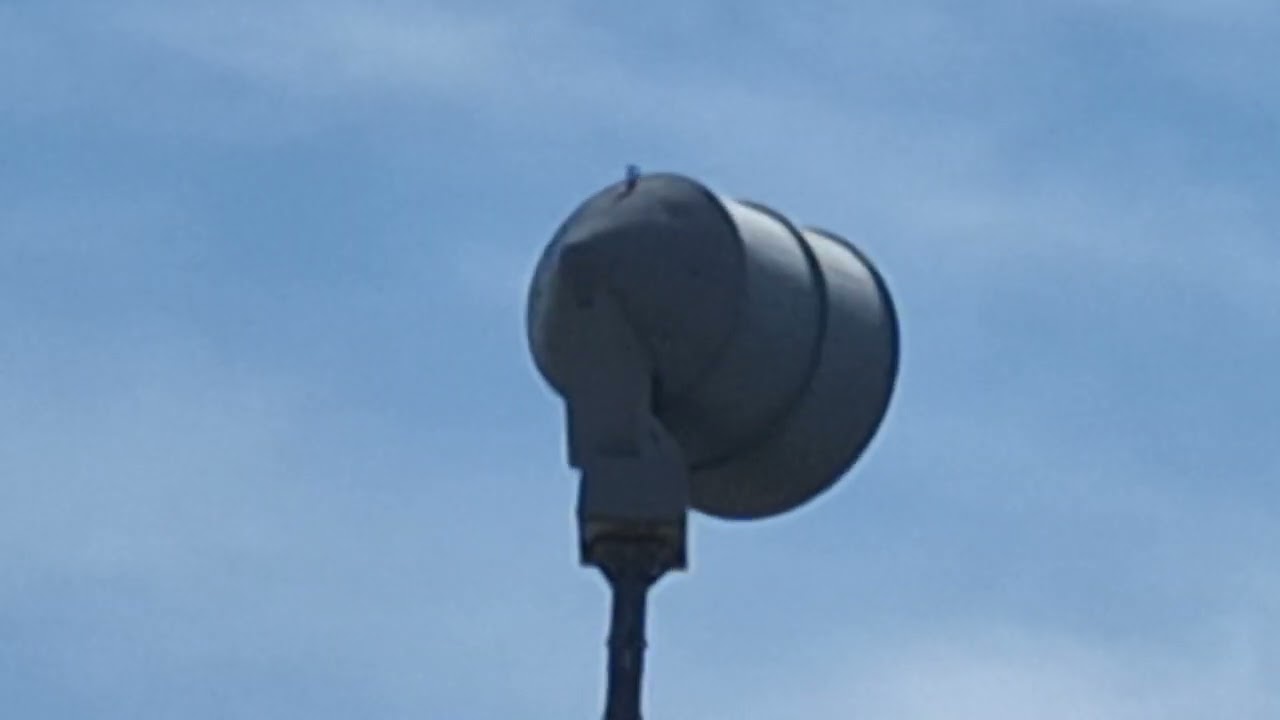 Paris Consolidated Elementary School ACA P-50 Tornado Siren Test