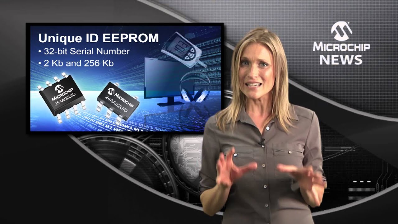 Microchip Introduces New Unique ID Family of EEPROMs