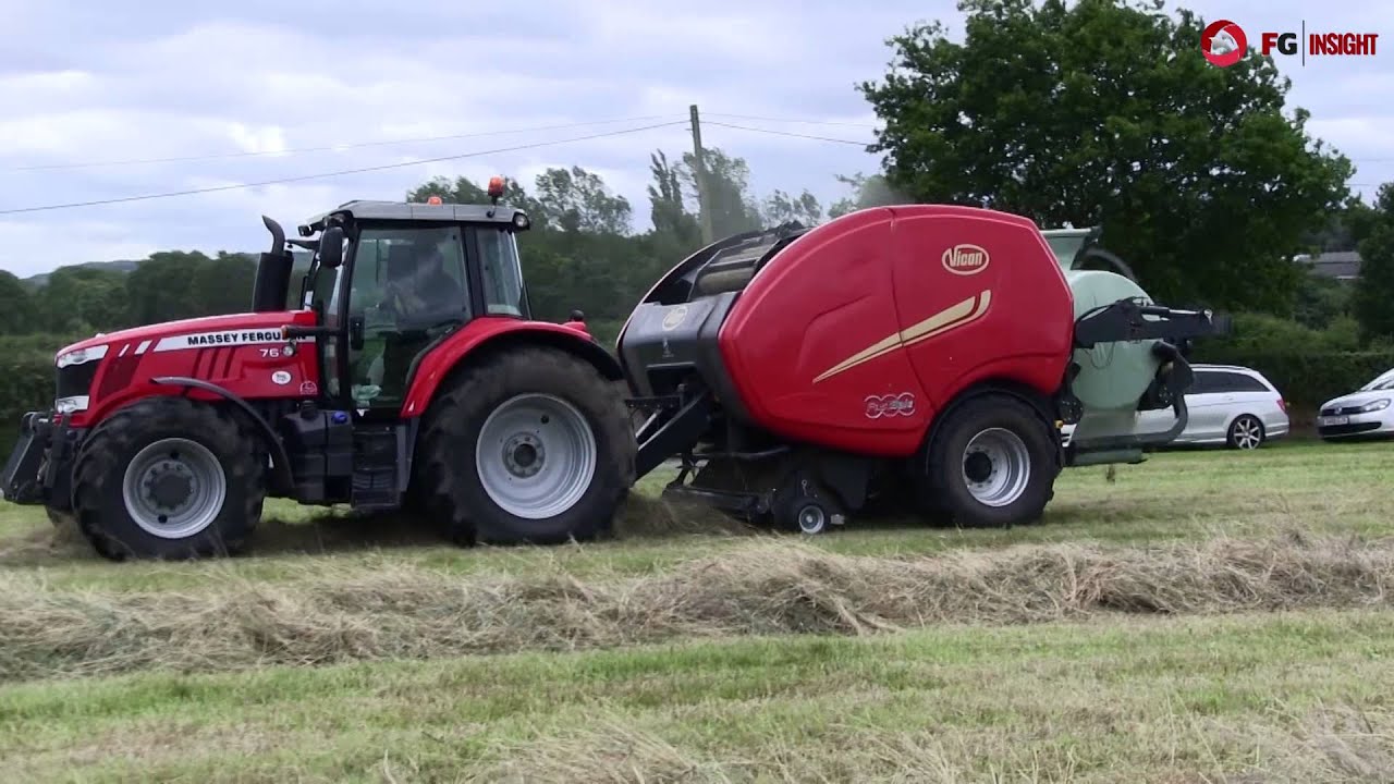 Vicon fastbale: non-stop round baling