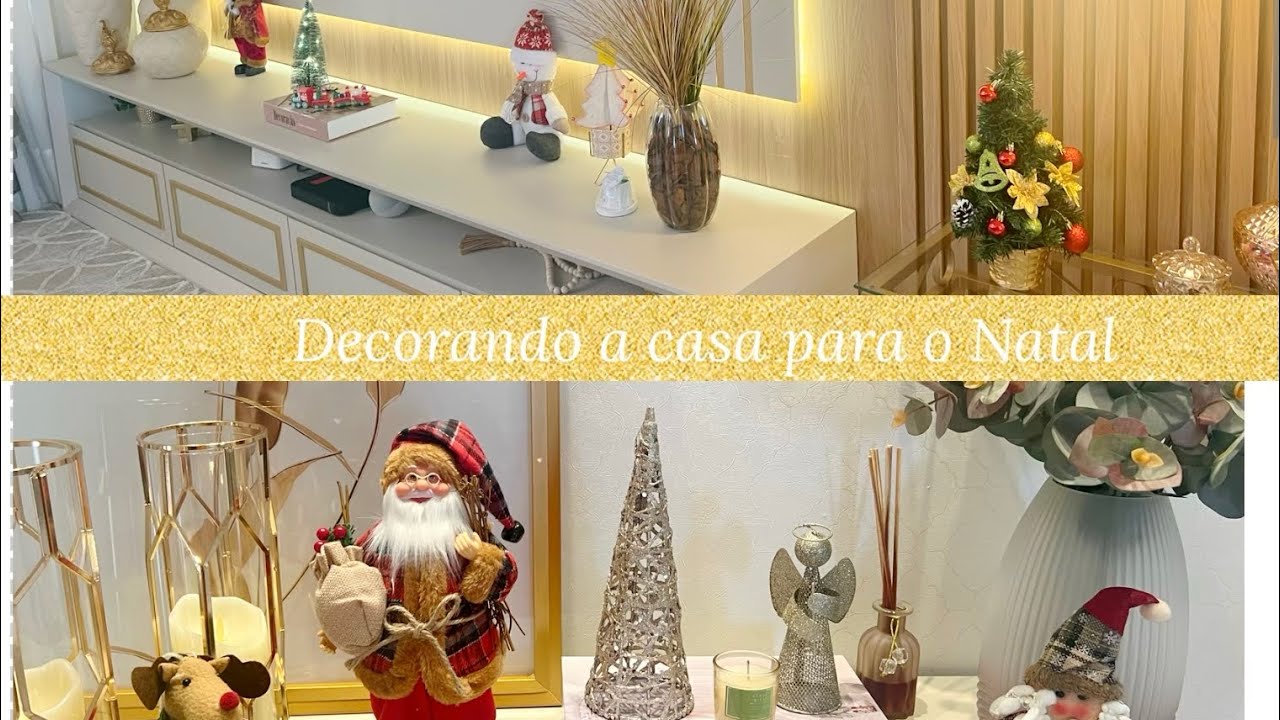 Decorando minha casa para o natal 🎄