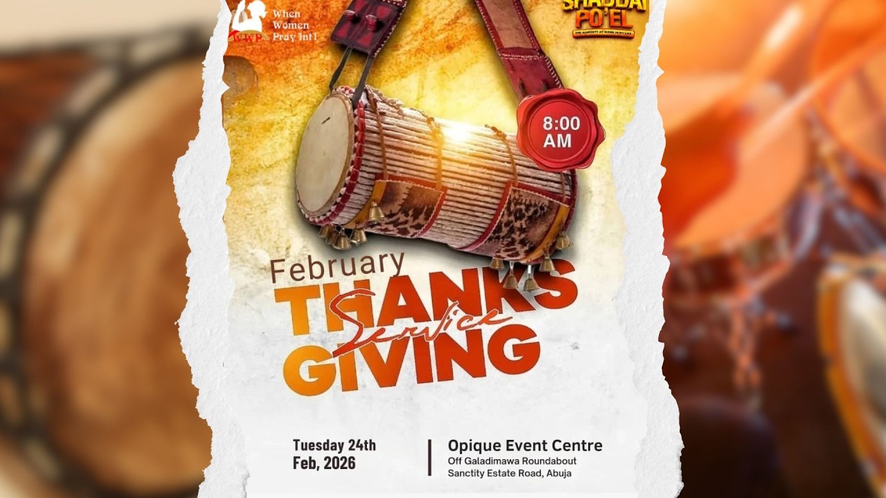 FEBRUARY THANKSGIVING SERVICE || APOSTLE OPI AGHA || 24.02.2026