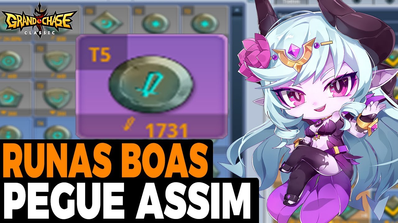 SAIBA COMO PEGA RUNAS BOAS PARA OS SEUS PERSONAGENS l GRAND CHASE CLASSIC