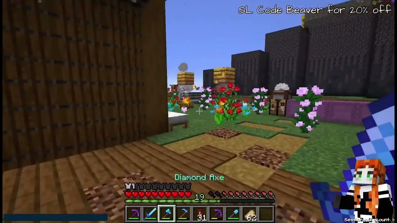 Zombie Cleo Creeper Prank (Uncensored) #zombiecleo #grian #goodtimeswithscar #hermitcraft #swear