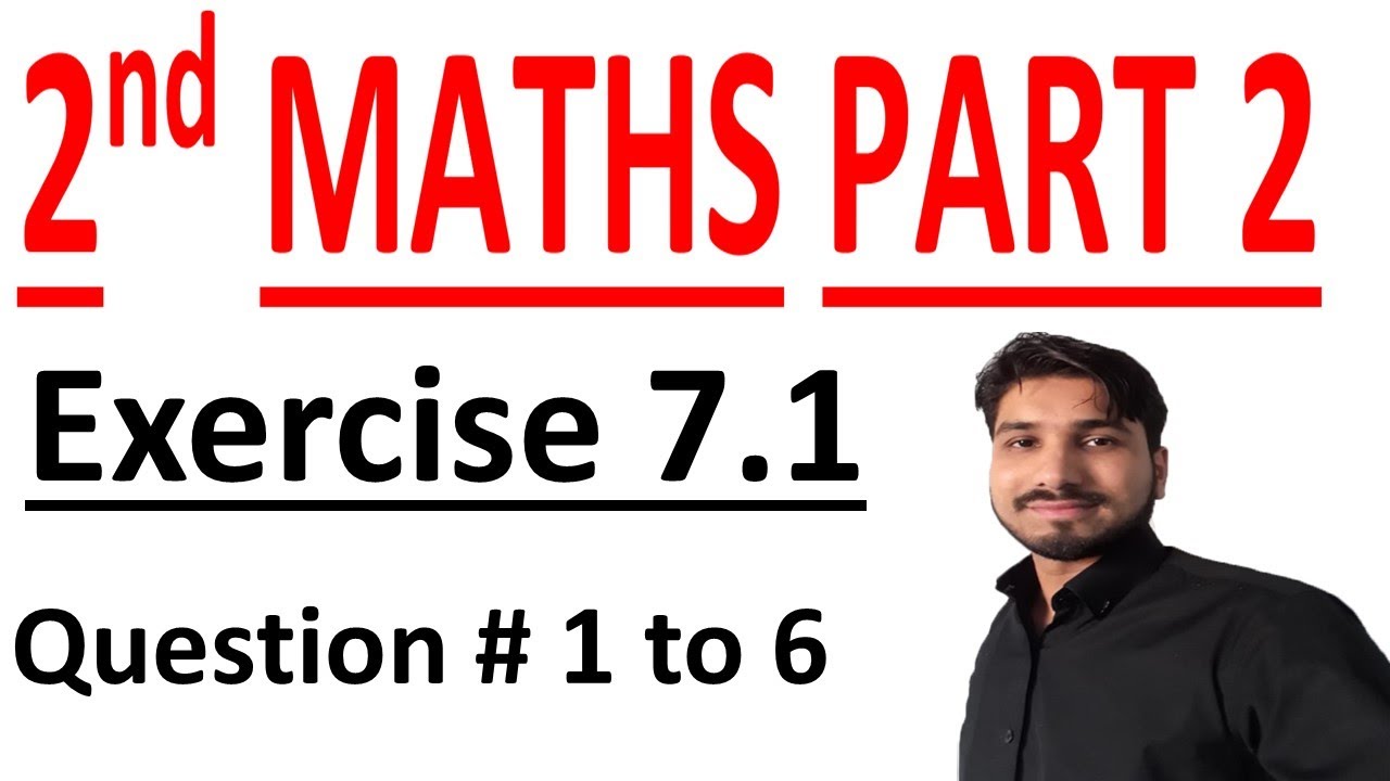 FSC math part 2, 2nd year math part 2, ICS math part 2, C # 7 Lec 1 Ex 7.1 Q # 1 to 6 Vectors