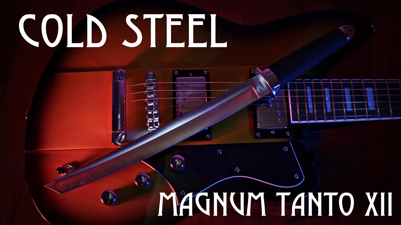Cold Steel Magnum Tanto XII реплика: Мачете, нож или катана? Разборка.