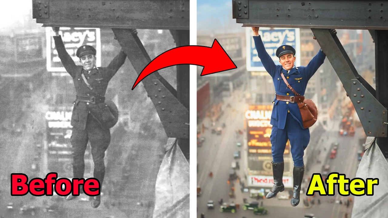 Timeless Moments Restored — Vintage Photos Brought Back