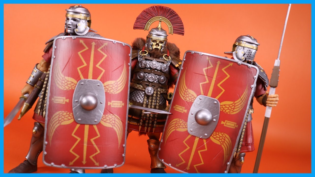 Xesray Studio Combatants Fight for Glory ROMAN SOLDIERS MARCUS AULUS & INFANTRY Action Figure Review