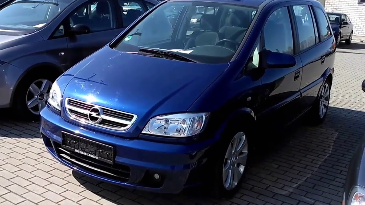 2600 € в Литве + услуги. Opel Zafira, 2005, 1.8 бензин, 148000 (в идеале)