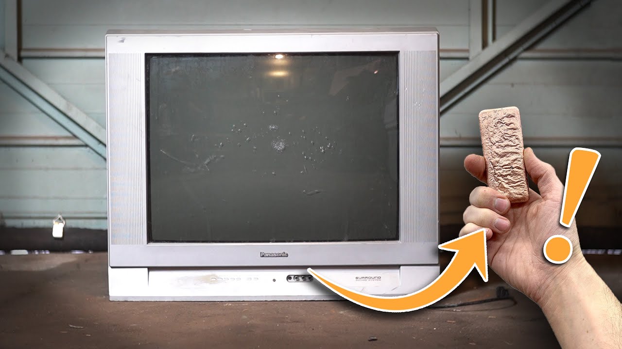 Scrapping a CRT TV for Copper and Pouring an Ingot!