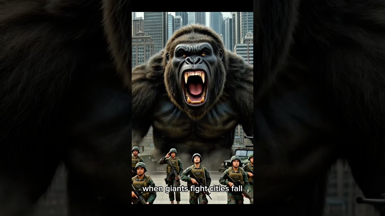 King Kong vs Military - The ultimate City Destruction Battle || part 1