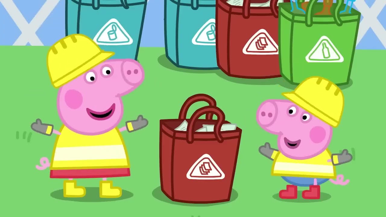 Peppa Pig Learns How To Recycle 🐷 ♻️ Adventures With Peppa Pig