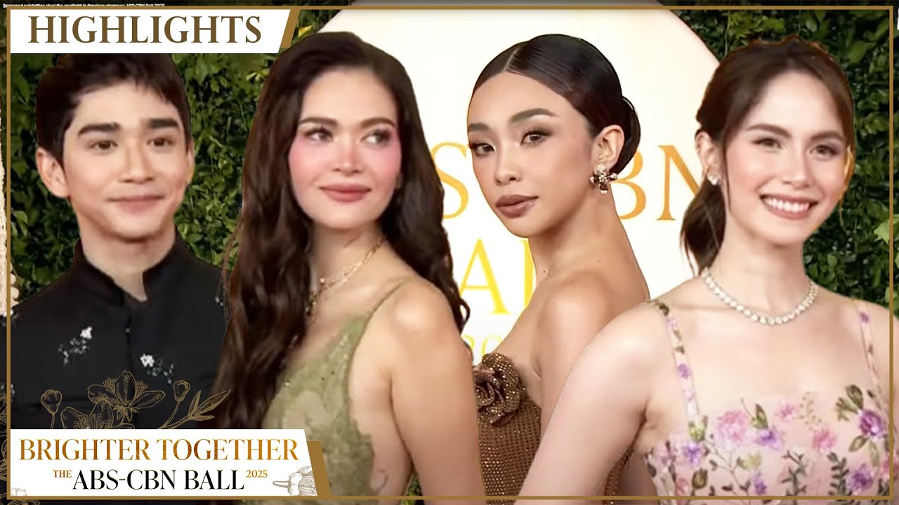 Seasoned celebrities steal the spotlight in timeless glamour | ABS-CBN Ball 2025