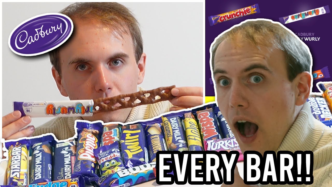 Ranking Every Cadbury Chocolate Bar!