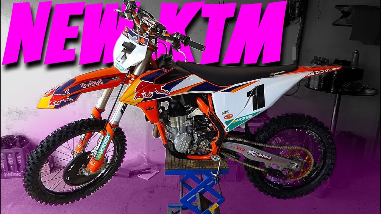 NEW KTM SX-F 450ccm!🔥 | Erste Fahrt! | MXvlog118