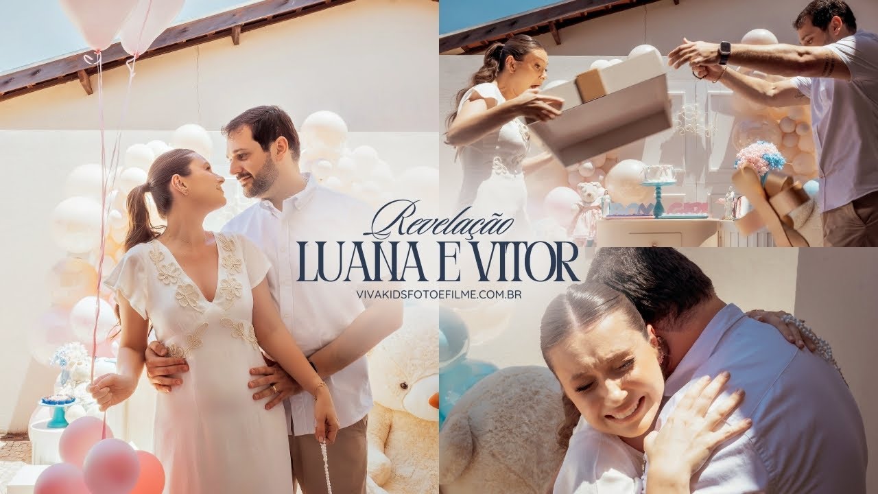 Revelação Isa e Will | VIVAKids Foto e Filme