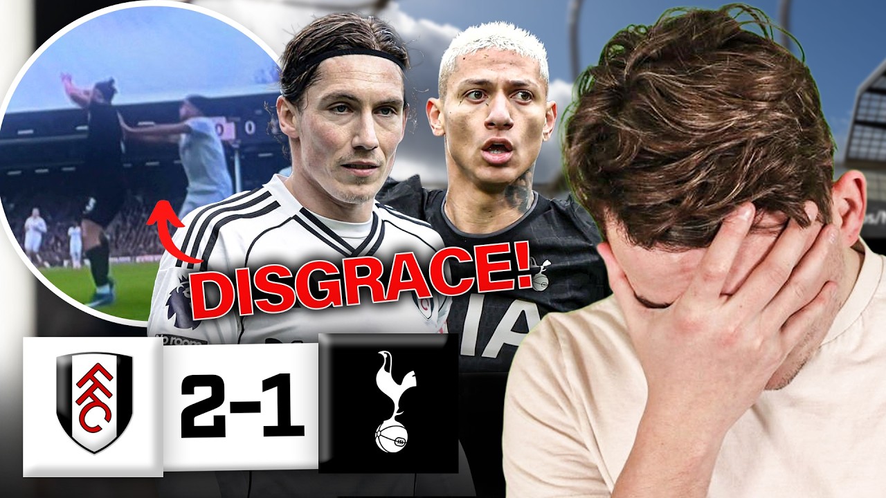 TOTTENHAM WILL GET RELEGATED!!🤬  I AM F*KING FUMING! Fulham 2-1 Tottenham