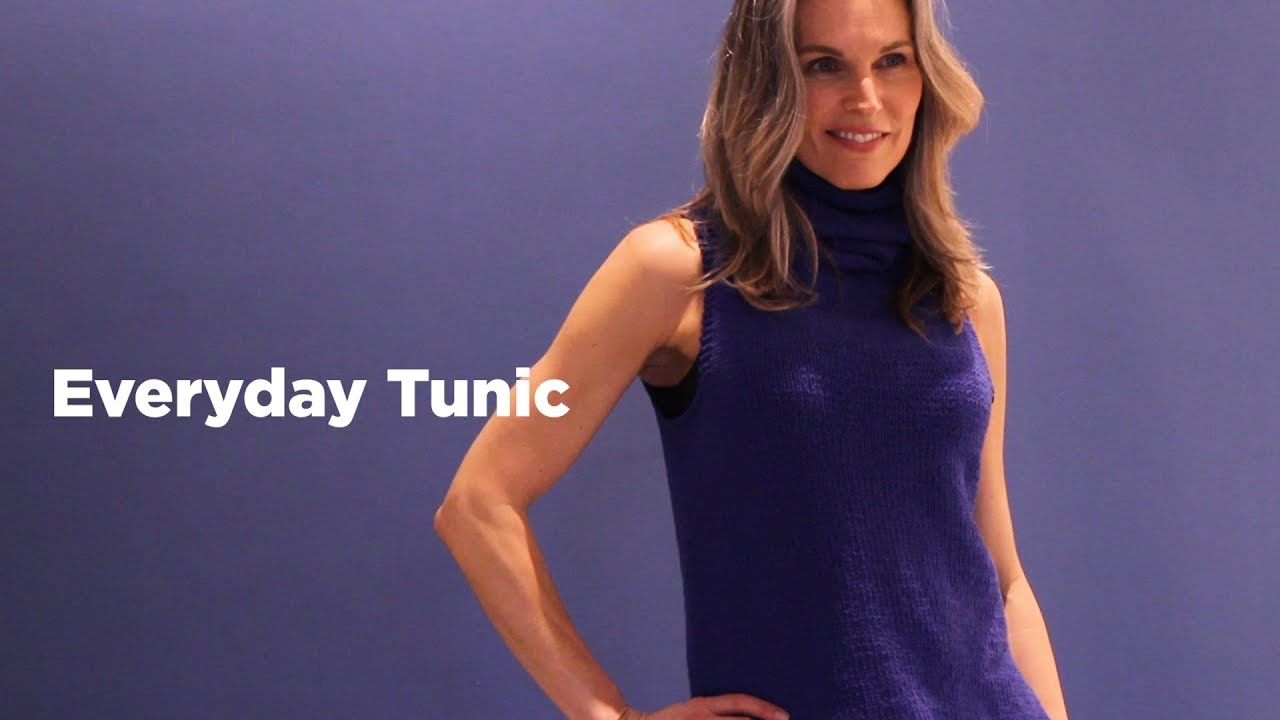 Everyday Tunic knit with Feels Like Butta
