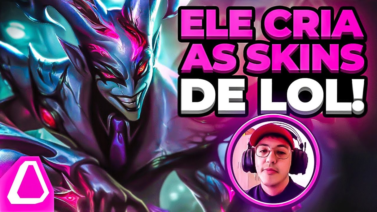LEAGUE OF LEGENDS: papo com o BRASILEIRO que cria SKINS