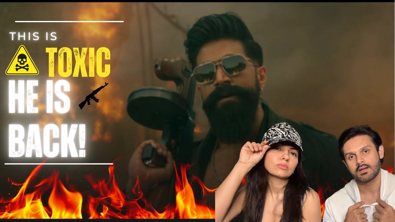 KGF was Power&hellip; TOXIC is FEAR 😧 | YASH &lsquo;RAYA&rsquo; TEASER REACTION