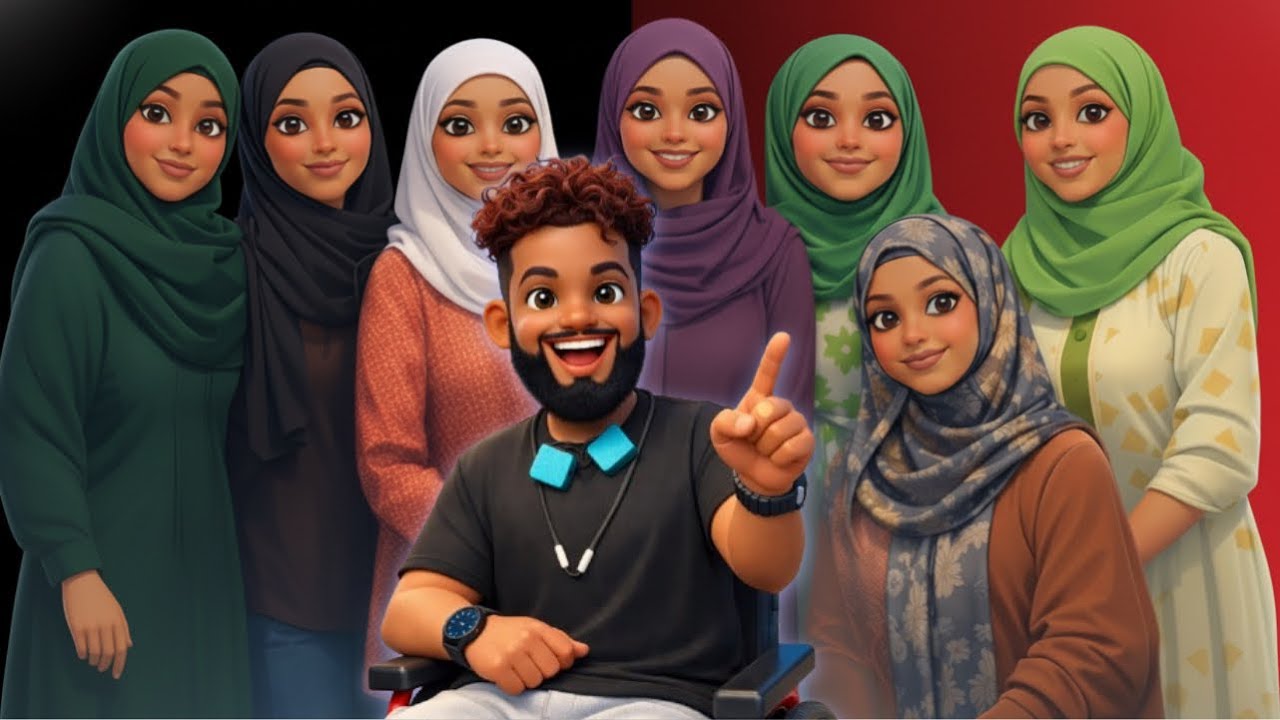 Daawo Rajo Iyo Nasiib Asad Hagio Cartoon Somali Tartan Adag 