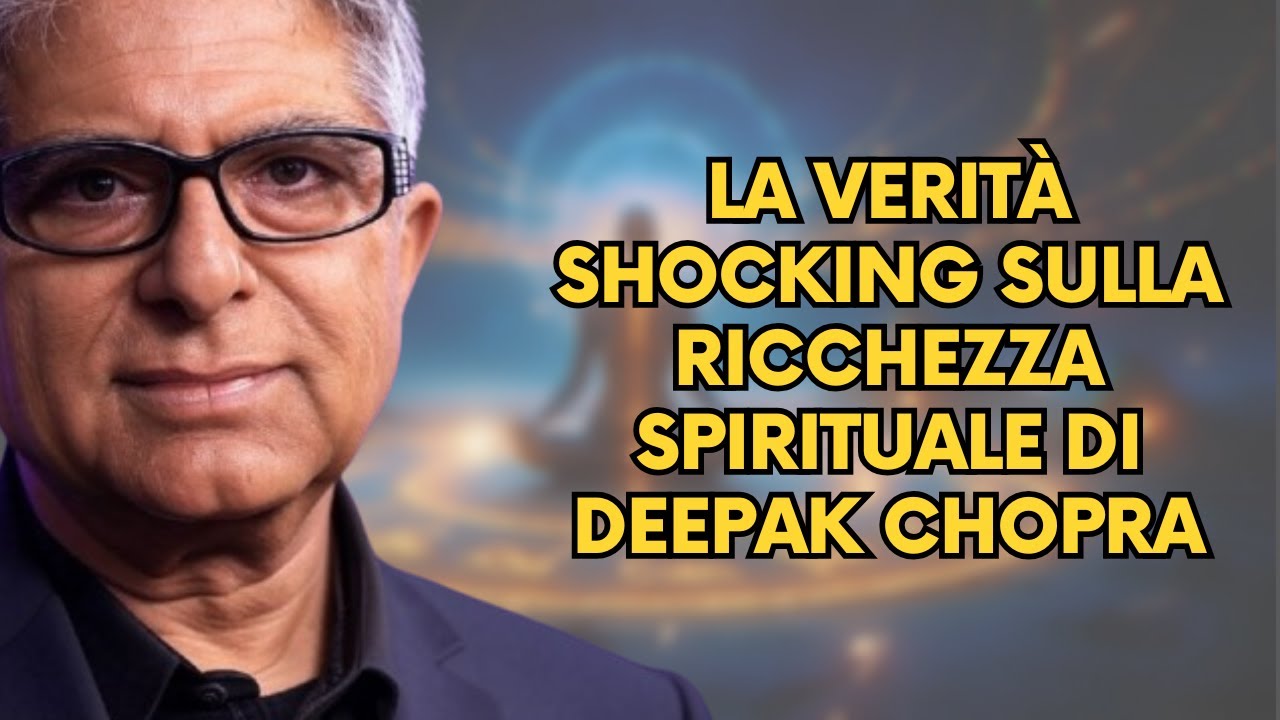 La Verit&agrave; SHOCKING sulla Ricchezza Spirituale di Deepak Chopra