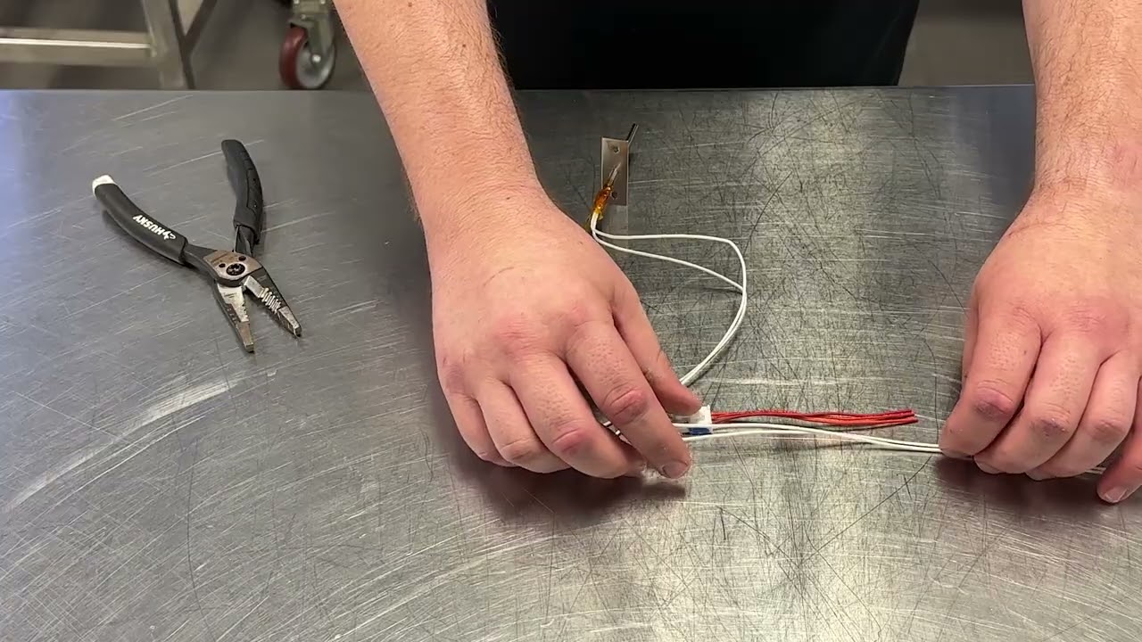How to Splice a TurboChef RTD Probe Wire