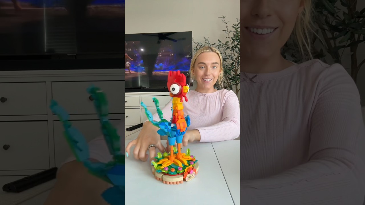 LEGO hei hei ❤️🐓 #lego #moana