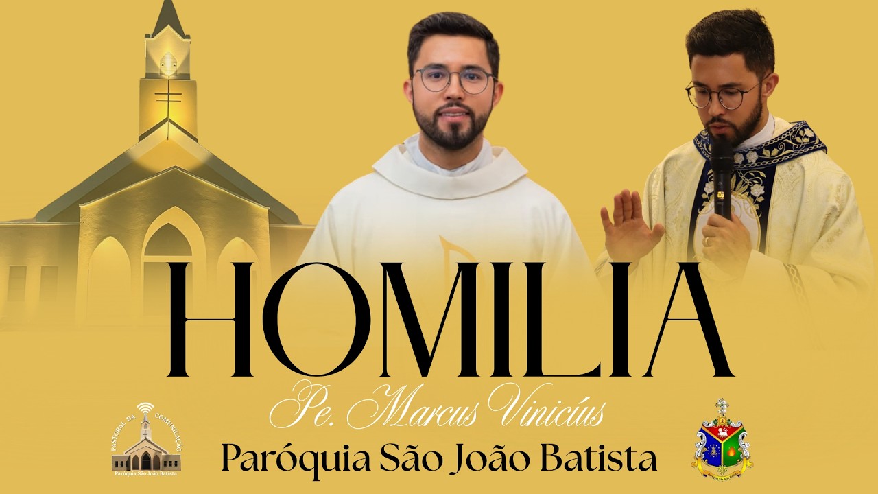 ''SER O SAL QUE DÁ SABOR E A LUZ QUE ILUMINA''- HOMILA 08/02/26 - PE. MARCUS VINÍCIUS