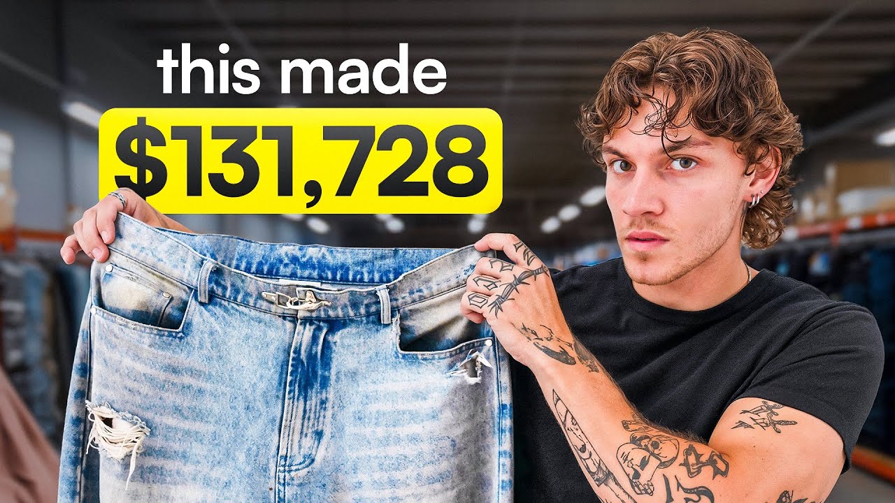How one pair of jeans made $131,728 for my clothing brand...