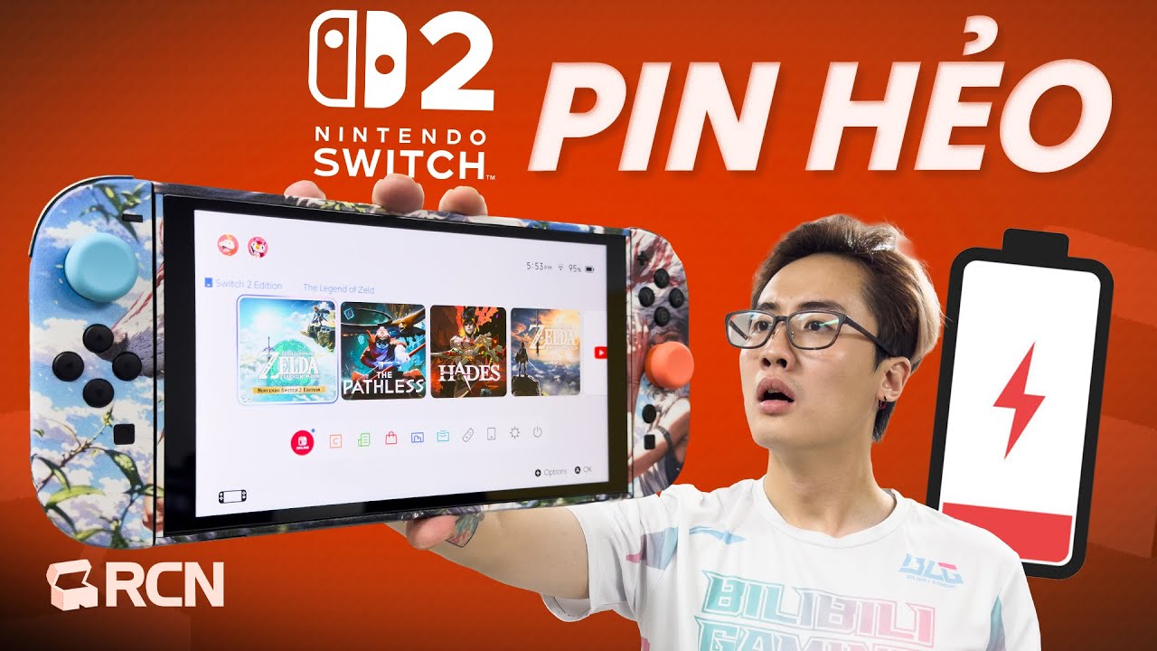 Hãy nói về vấn đề lớn nhất của Nintendo Switch 2: PIN