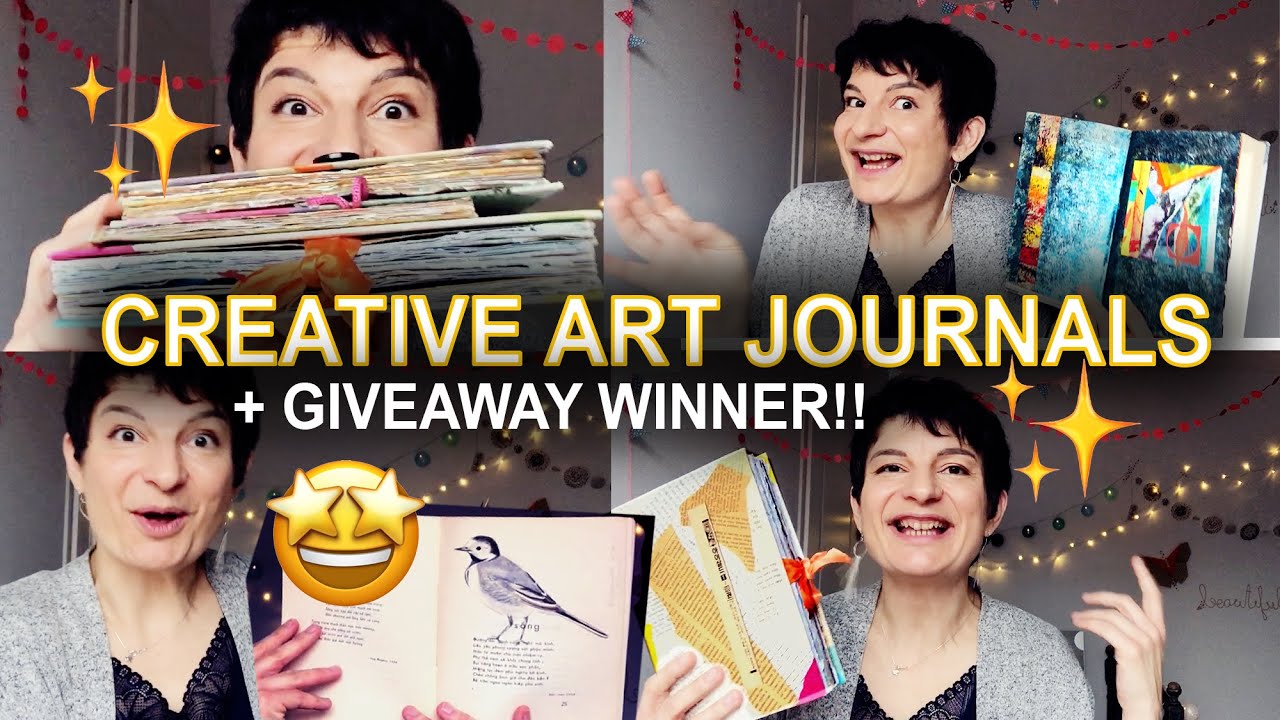 CREATIVE Art Journaling 😍 / MIXED MEDIA Journals IDEAS 🎨✨