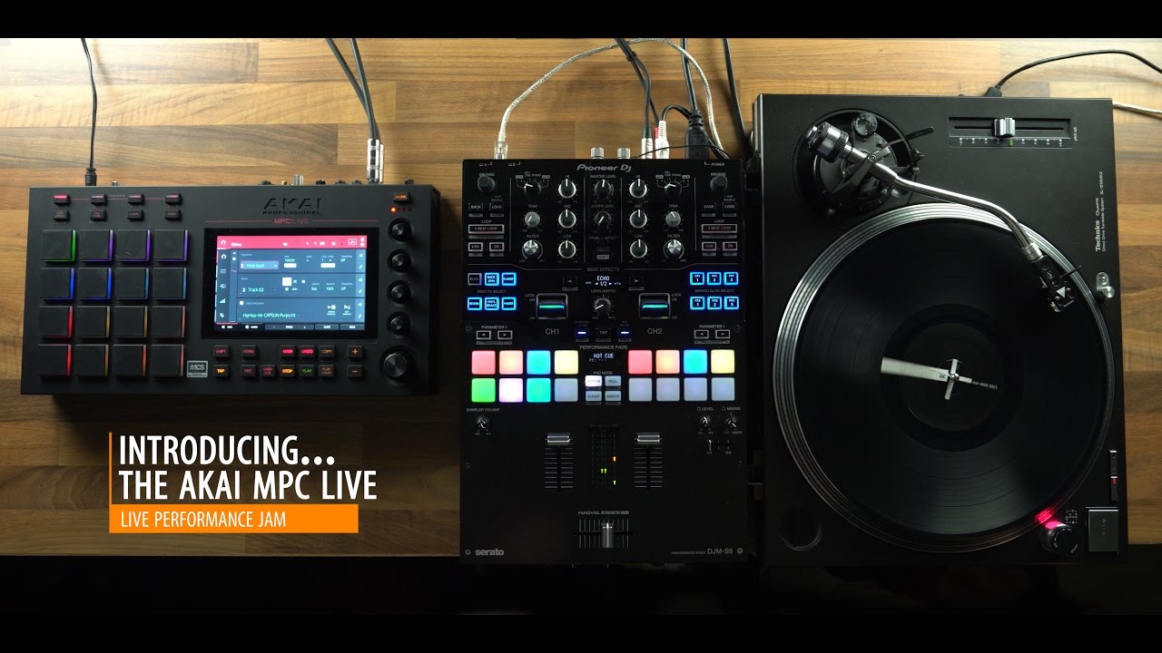 MPC LIVE performance with Bleiki and DJ X-Rated