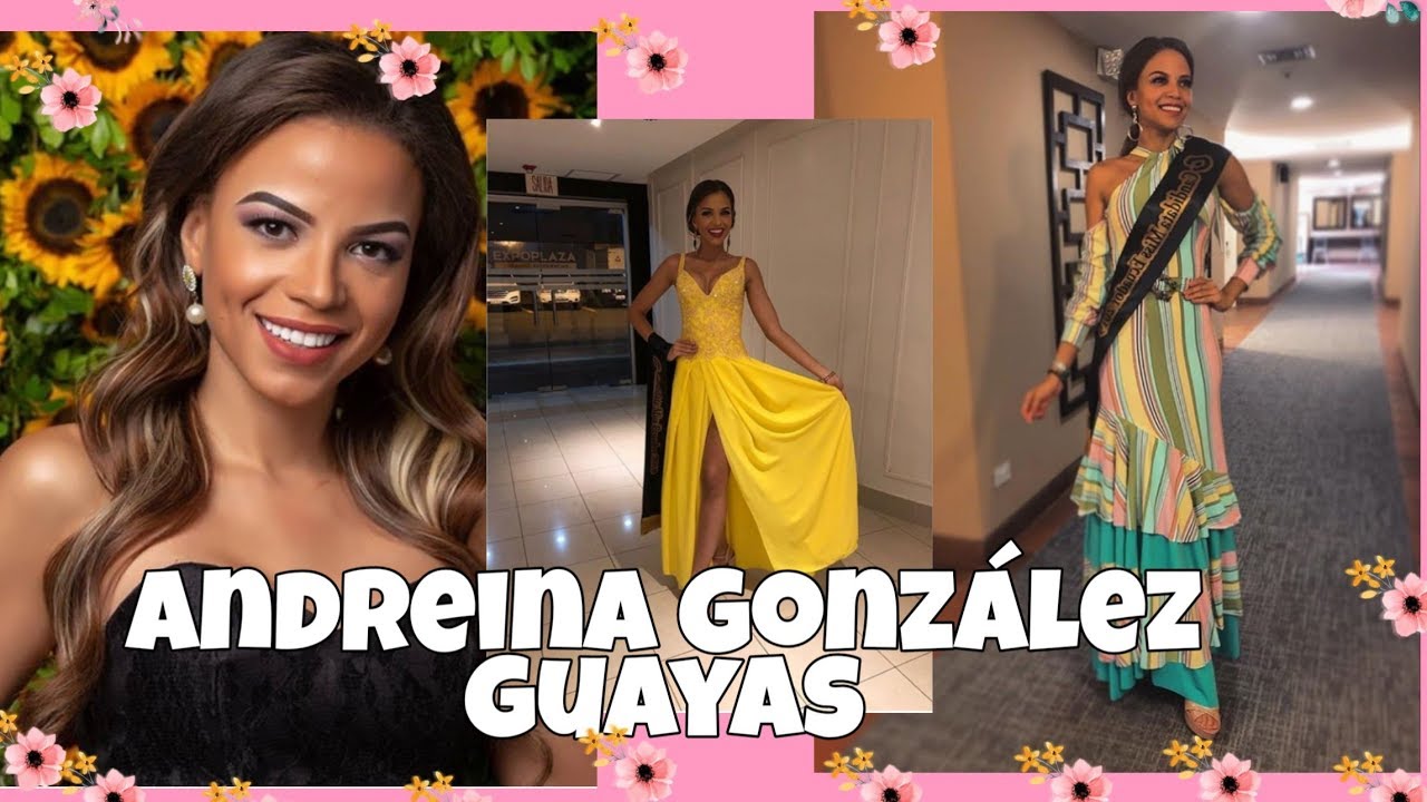 Andreina Gonz&aacute;lez / Candidata a Miss Ecuador 2019