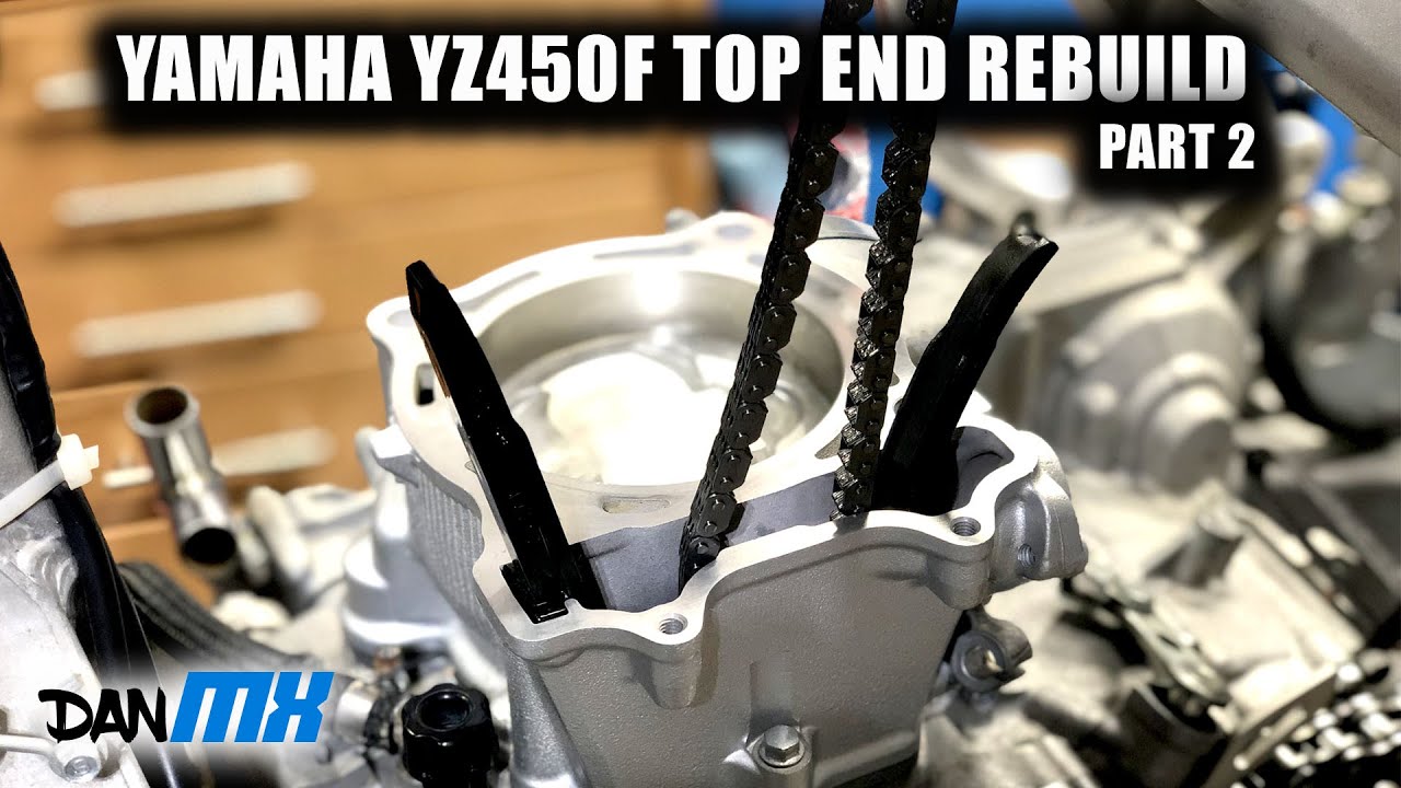 YZ450F TOP END REBUILD 2 | 06'-09' | Полная пошаговая реконструкция!