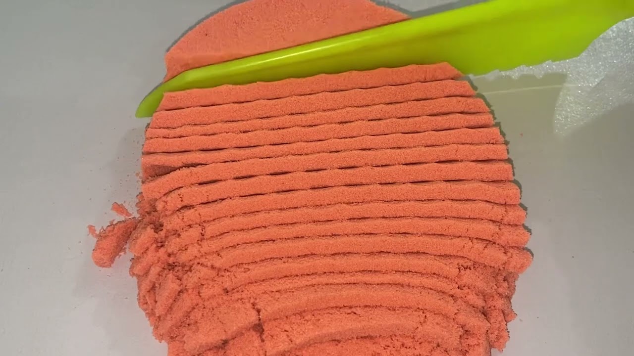 Very Satisfying and Relaxing Asmr Kinetic Sand 73 
