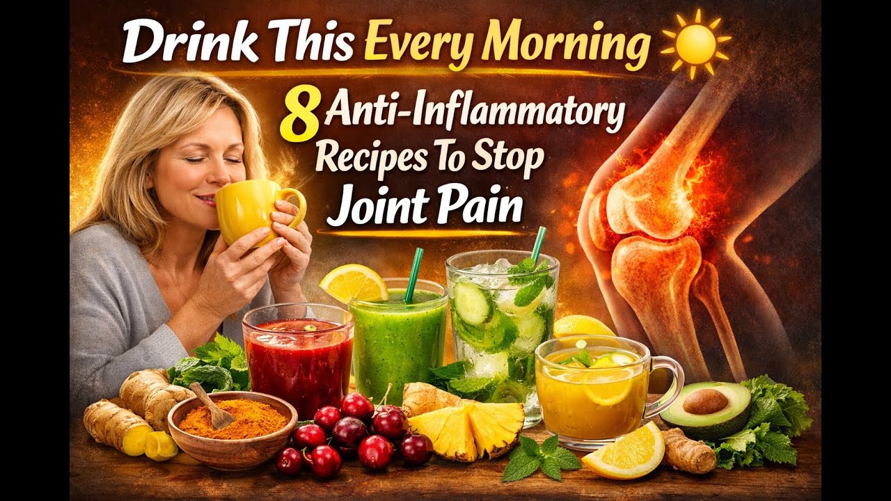 Drink This Every Morning ☀️ 8 Anti-Inflammatory Recipes To Stop Joint Pain | Senior Health Insights