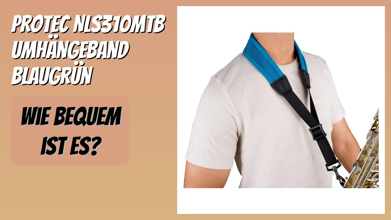 BEWERTUNG (2026): ProTec NLS310MTB Umhängeband Blaugrün. Infos