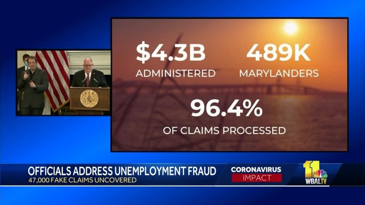 Maryland investigation finds 47,000 fraudulent unemployment claims