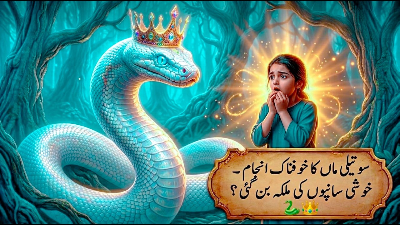خوشی اور سانپوں کا راجہ 🐍 | دلچسپ اردو فیری ٹیل کہانی | Urdu Moral Story for Kids