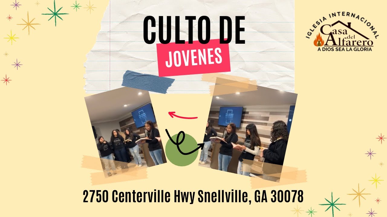 Viernes 2-20-26 | Culto de Jovenes | Predica: Pastora Ada Rodriguez “Aviva el fuego”.