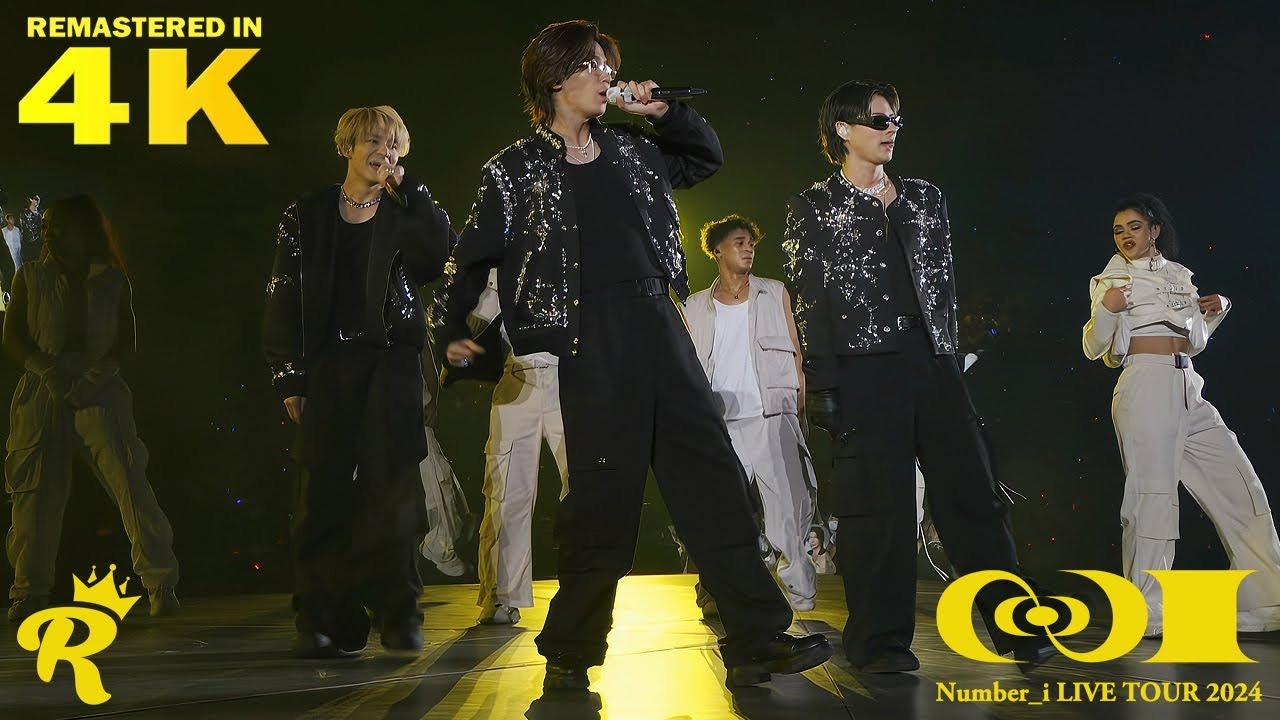 【Number_i】| SQUARE_ONE Official Performance ライブパフォーマンス | LIVE TOUR 2024 No.I 2024 | REMASTERED 4K