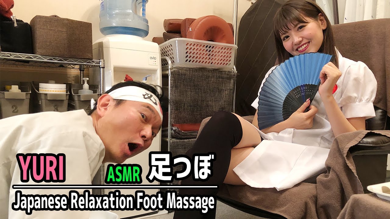 足つぼ Foot massage the princess of Million Play【ASMR】Relaxation【マッサージ足つぼ美脚】ミリオン再生の姫様を施術・ナースのコスプレで