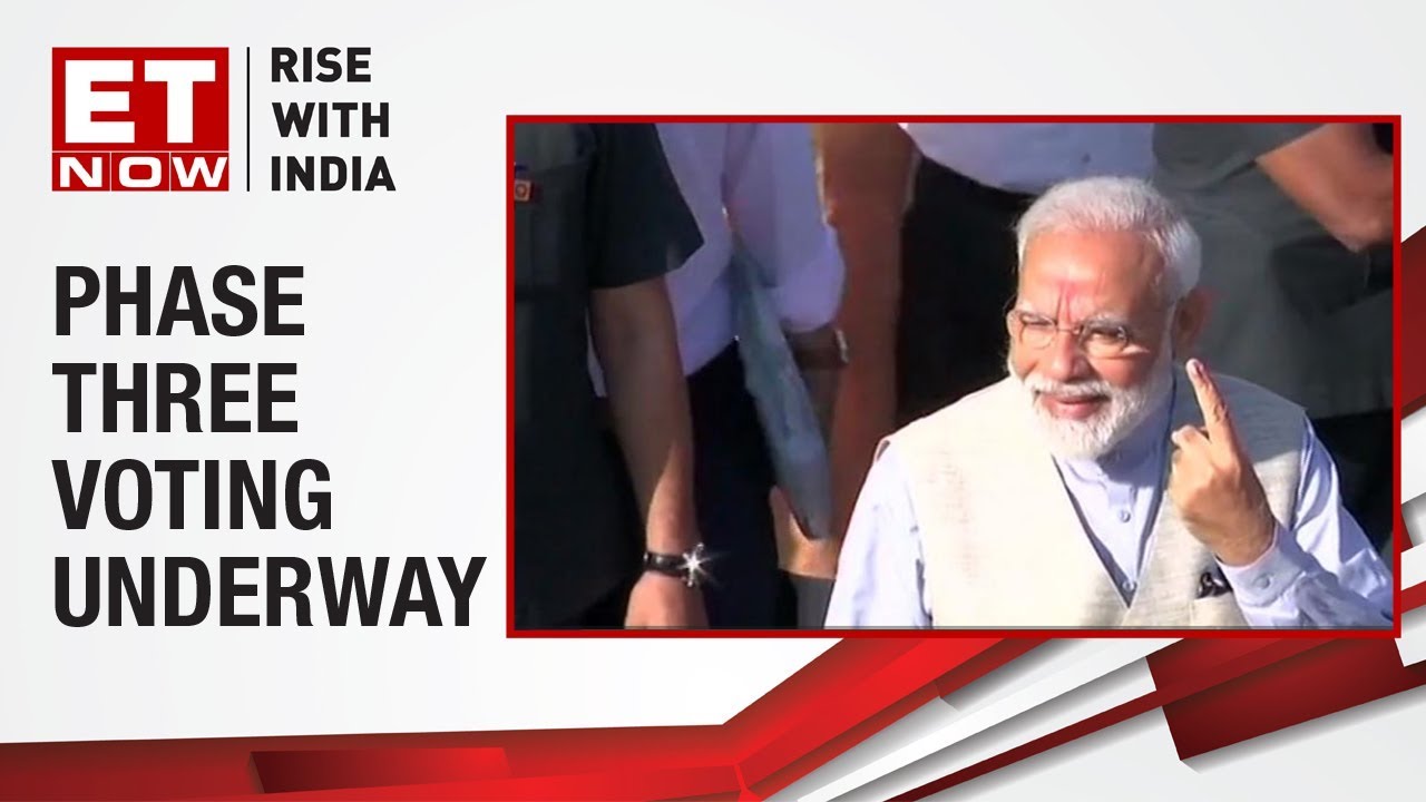 Battle 2019: PM Modi's roadshow in Ahmedabad, Voting underway for third phase