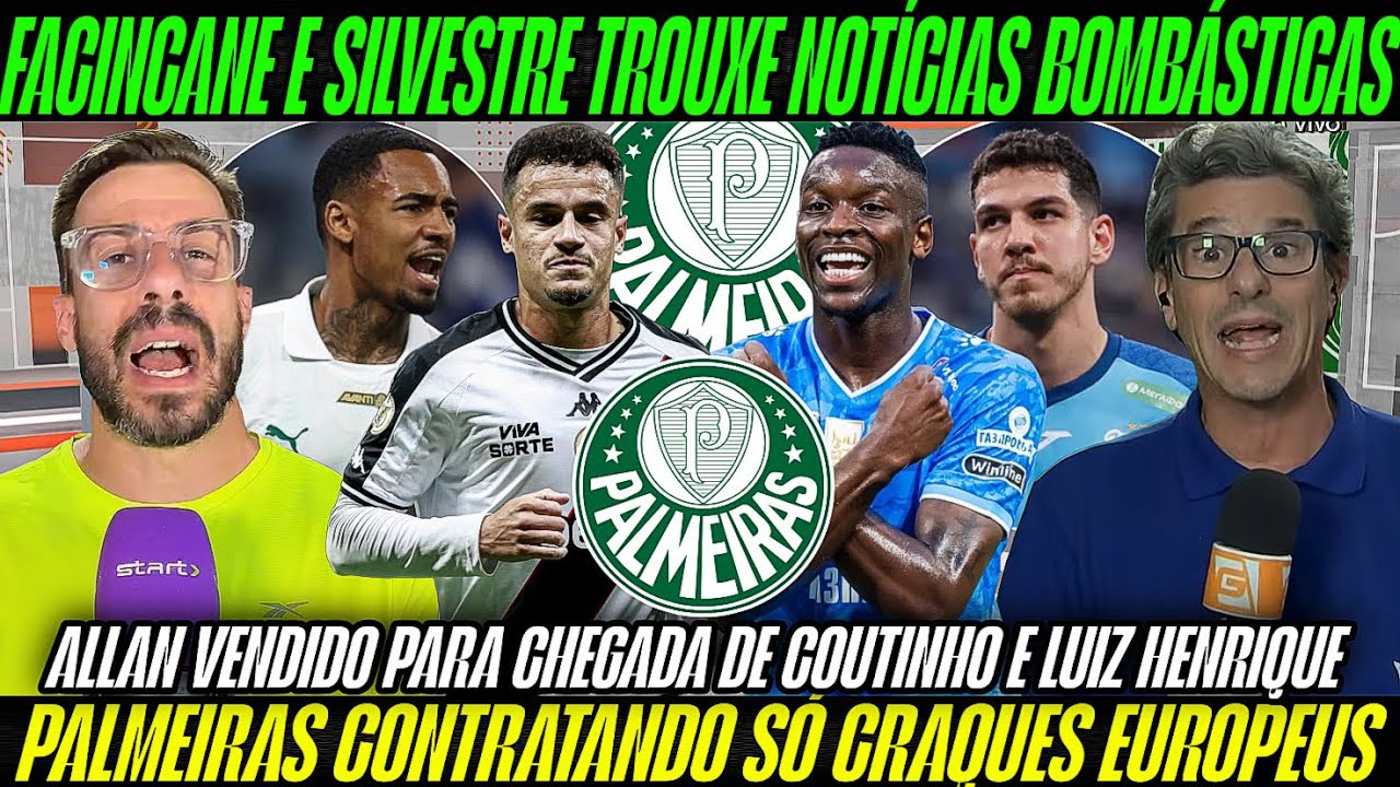 💥PALMEIRAS SURPREENDE MOSTRA FORÇA EM CONTRATAÇÕES BADALADAS NIVEL EUROPEU! NOTÍCIAS DO PALMEIRAS
